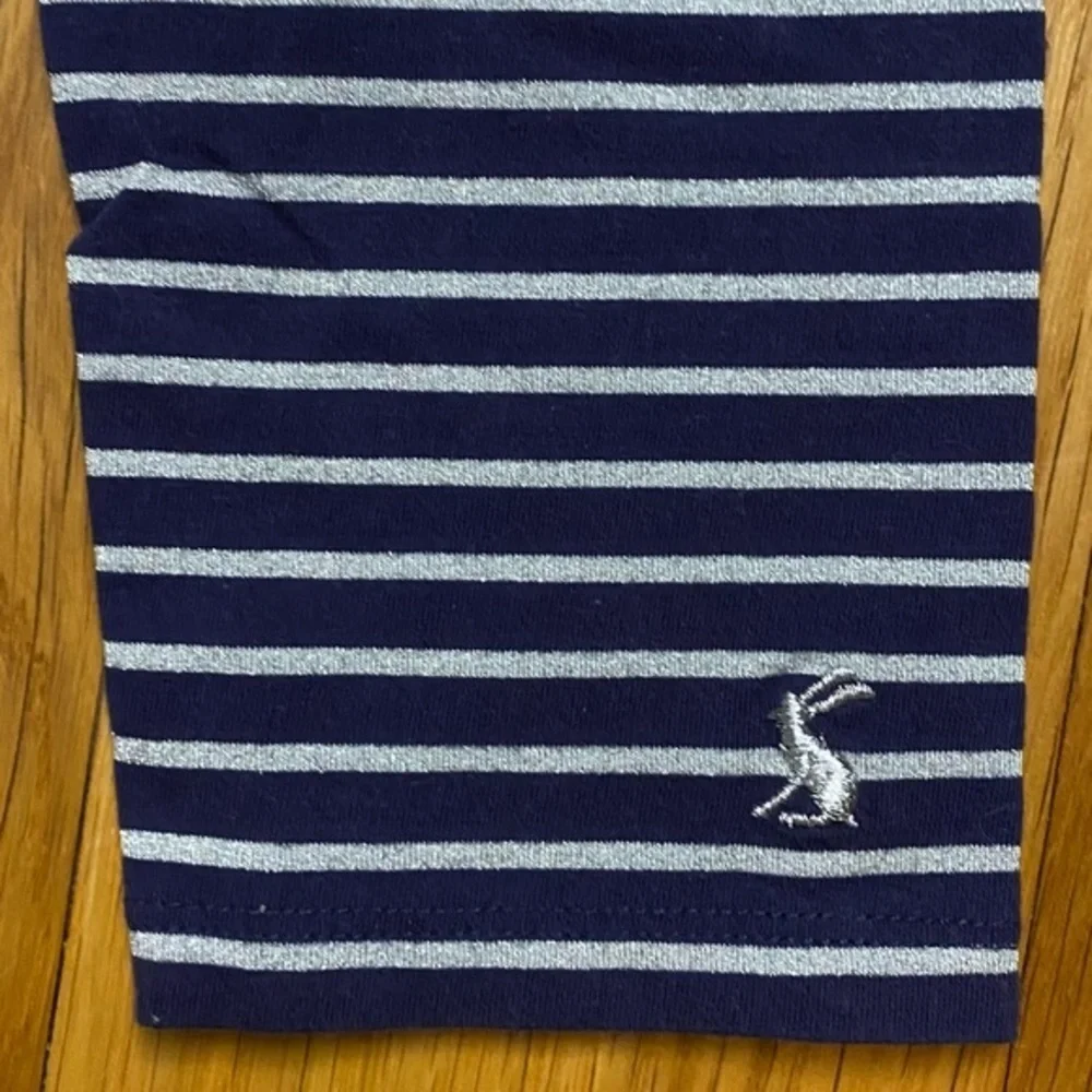 Joules Navy and Silver Leggings Girls 9-10Y